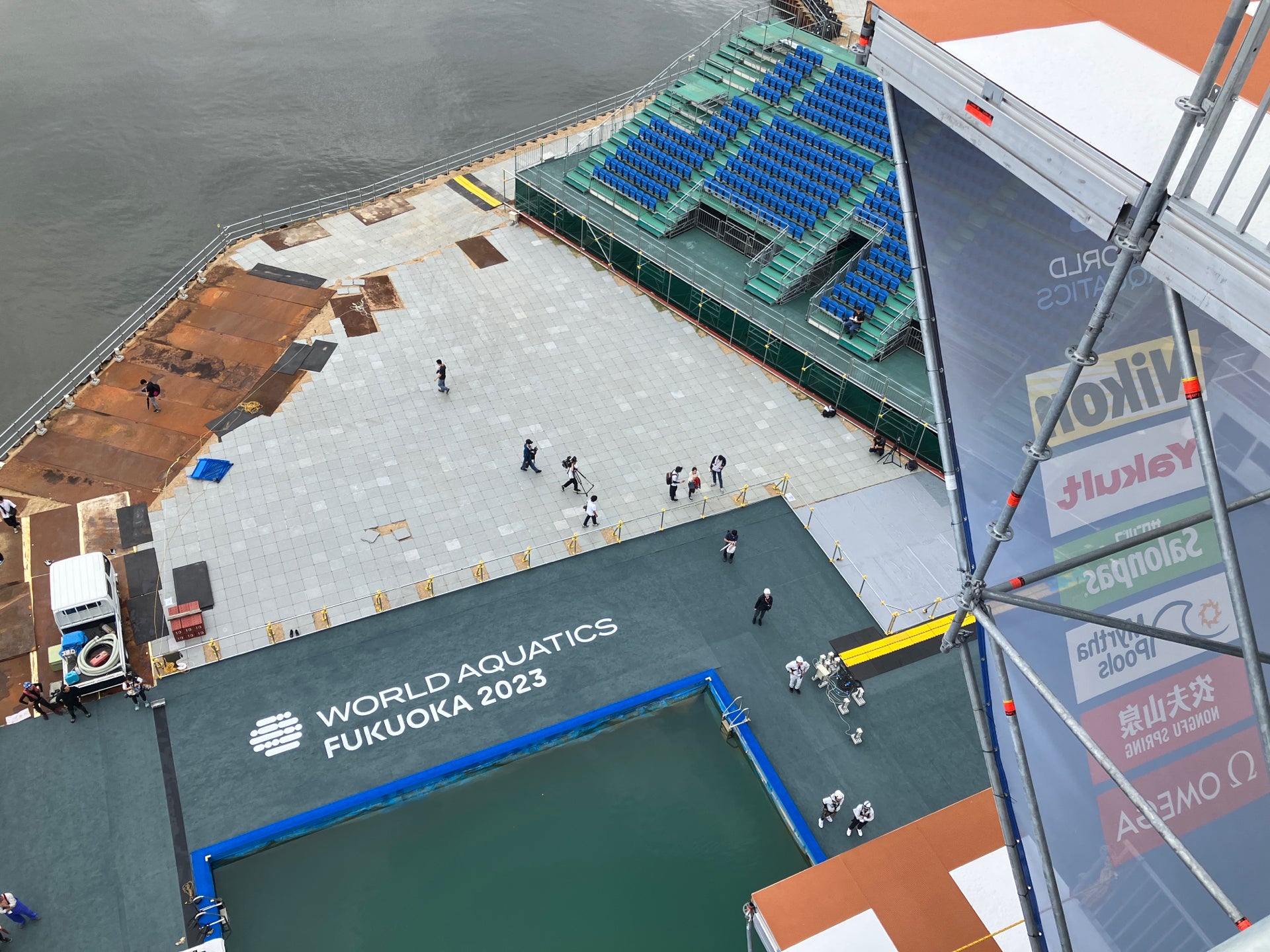 世界水泳 マリンメッセ福岡A館